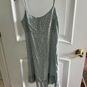 Brandy Melville blue floral dress